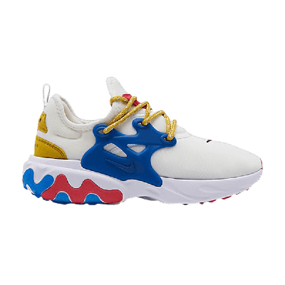 Pre-owned Nike Wmns React Presto 'white Hyper Blue'