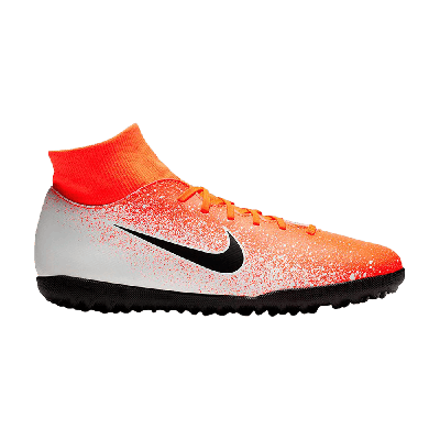 Pre-owned Nike Mercurial Superfly 6 Club Turf 'orange White'