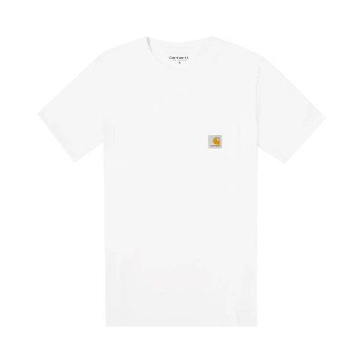 Pre-owned Carhartt Wip Pocket T-shirt 'white'
