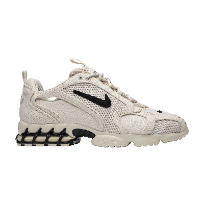Pre-owned Nike Stussy X Air Zoom Spiridon Caged 2 'fossil' In Tan