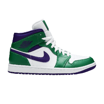 Pre-owned Air Jordan 1 Mid 'hulk' In Green