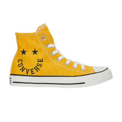Pre-owned Converse Chuck Taylor All Star High 'smiley' In Yellow