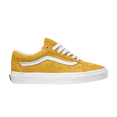 Pre-owned Vans Old Skool Pig Suede 'mango Mojito' In Yellow