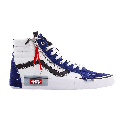 Pre-owned Vans Sk8-hi Reissue Cap 'blueprint'