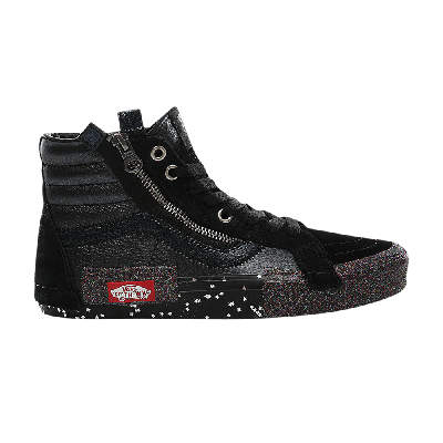 Pre-owned Vans Sk8-hi Reissue Cap 'glitter Mix - Black'