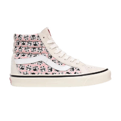 Pre-owned Vans Sk8-hi 38 Dx 'anaheim Factory - Og Pandas' In Pink