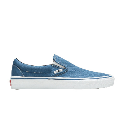 Pre-owned Vans Classic Slip-on 'navy' In Blue