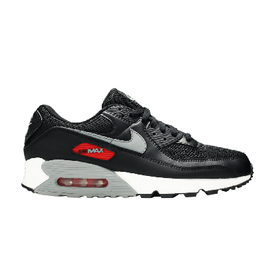 Pre-owned Nike Air Max 90 Premium 'bred' In Black
