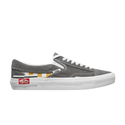 Pre-owned Vans Slip-on Cap 'checkerboard - Pewter Mango Mojito' In Grey