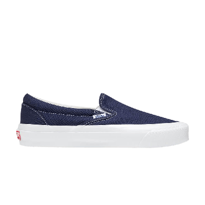 Pre-owned Vans Og Classic Slip-on Lx 'navy' In Blue