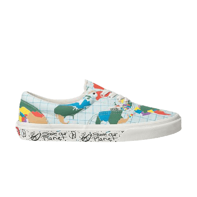 Pre-owned Vans Save Our Planet X Era 'world Map' In White