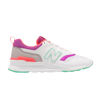 Pre-owned New Balance Wmns 997h 'white Purple'