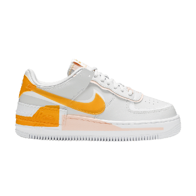 Pre-owned Nike Wmns Air Force 1 Shadow 'washed Coral' In Grey