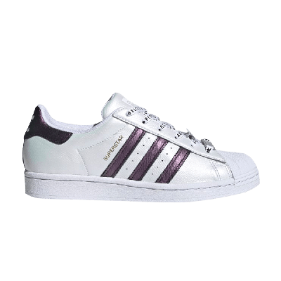 Pre-owned Adidas Originals Wmns Superstar 'jewels' In White