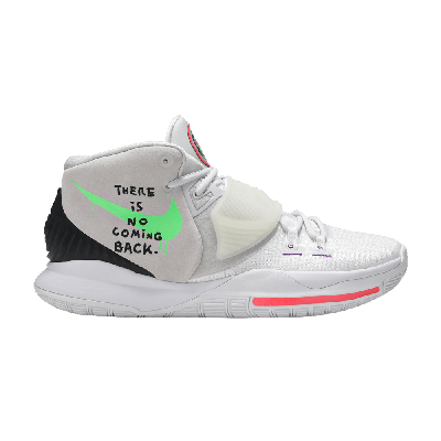 Pre-owned Nike Kyrie 6 'there Is No Coming Back' In White