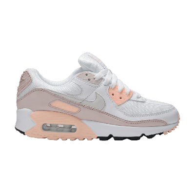 Pre-owned Nike Wmns Air Max 90 'barely Rose' In White