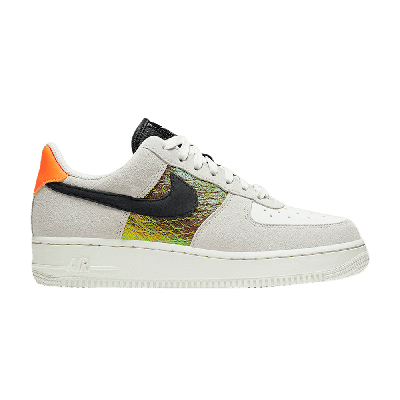 Pre-owned Nike Wmns Air Force 1 Low 'iridescent Snakeskin' In Tan