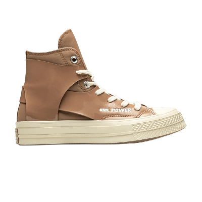 Pre-owned Converse Feng Chen Wang X Wmns Chuck Taylor All Star 70s High 'cafe Au Lait' In Brown