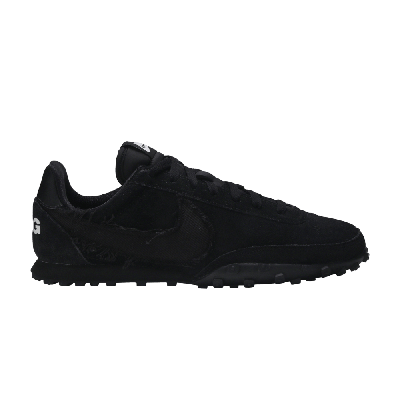 Pre-owned Nike Comme Des Garçons X Waffle Racer 'black'