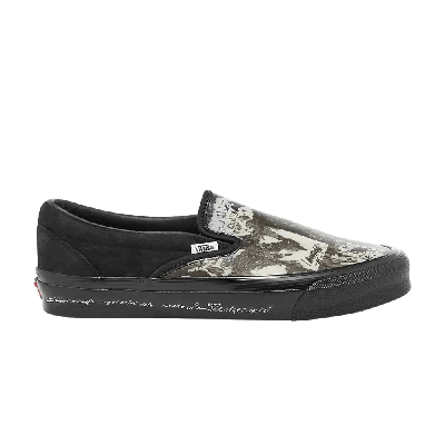 Pre-owned Vans Raised By Wolves X Og Classic Slip-on Lx 'black Wall'