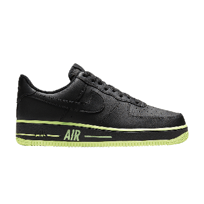 Pre-owned Nike Air Force 1 Low 'ribbon - Volt' In Black