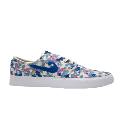Pre-owned Nike Sb Stefan Janoski Canvas Rm 'floral' In Blue