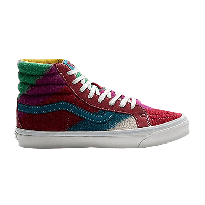 Pre-owned Vans Concepts X Og Sk8-hi Lx 'mohair - Rio Red'