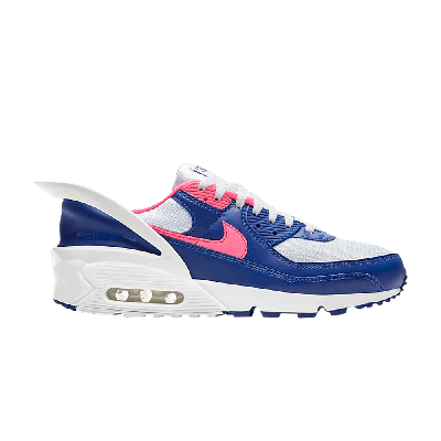 Pre-owned Nike Air Max 90 Flyease 'deep Royal Pink' In Blue