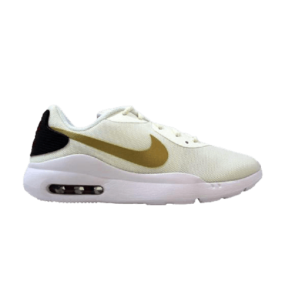 Pre-owned Nike Wmns Air Max Oketo 'sail Metallic Gold' In White