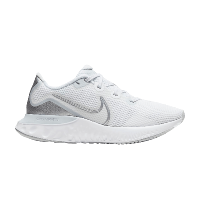 Pre-owned Nike Wmns Renew Run 'white Metallic Silver'