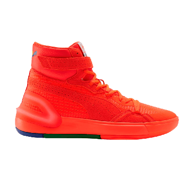 Pre-owned Puma Fashion Geek X Sky Modern Geek 'high Risk Red'