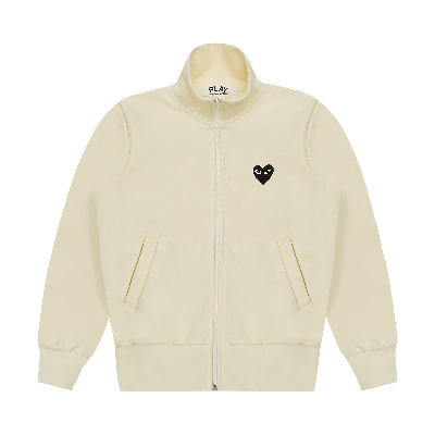 Pre-owned Comme Des Garçons Play Big Black Heart Sweatshirt 'off-white'