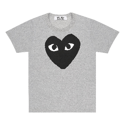 Pre-owned Comme Des Garçons Play Heart T-shirt 'grey'