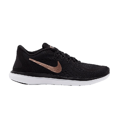 Pre-owned Nike Wmns Flex 2017 Rn 'black Metallic Red Bronze'
