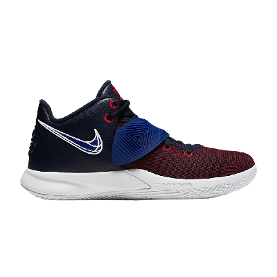 Pre-owned Nike Kyrie Flytrap 3 'obsidian Gym Red' In Blue