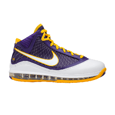 Pre-owned Nike Lebron 7 Qs 'media Day' In Purple