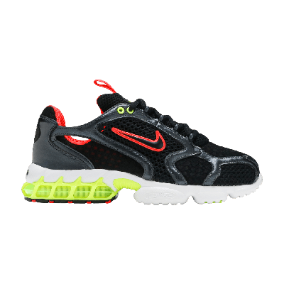 Pre-owned Nike Wmns Zoom Spiridon Cage 2 'track Red Volt' In Black