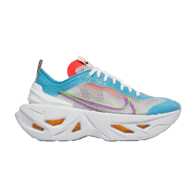 Pre-owned Nike Wmns Zoomx Vista Grind 'green Strike Vivid Purple' In White
