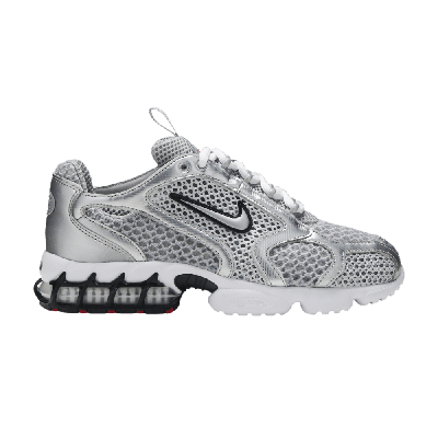 Pre-owned Nike Wmns Zoom Spiridon Cage 2 'metallic Silver' In Grey
