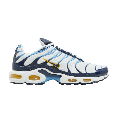 Pre-owned Nike Air Max Plus 'white Navy Gold'