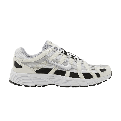 Pre-owned Nike P-6000 'sail Wolf Grey' In White