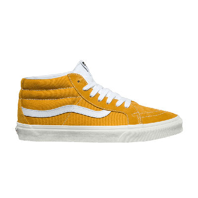 Pre-owned Vans Sk8-mid Reissue 'sunflower' In Yellow