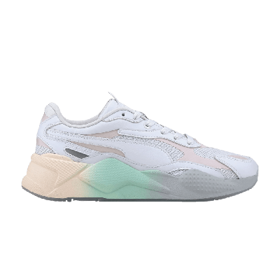 Pre-owned Puma Wmns Rs-x3 'gradient - Rosewater' In White