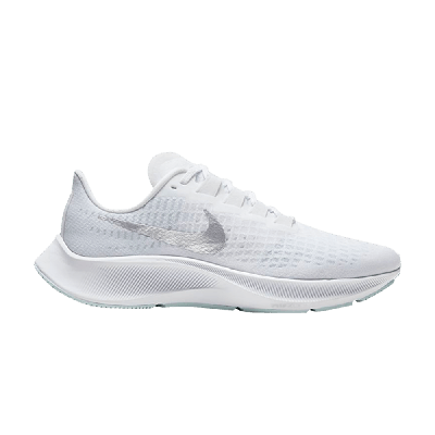 Pre-owned Nike Wmns Air Zoom Pegasus 37 'white Metallic Silver'