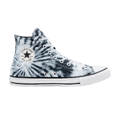 Pre-owned Converse Chuck Taylor All Star High 'twisted Summer - Black Tie Dye' In White