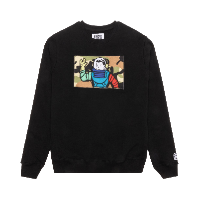 Pre-owned Billionaire Boys Club Bb Astro Camo Crew 'black'