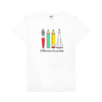 Pre-owned Billionaire Boys Club Bb Supplies Short-sleeve Tee 'white'