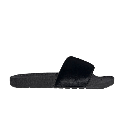 Pre-owned Adidas Originals Adilette Boost Slides 'triple Black'