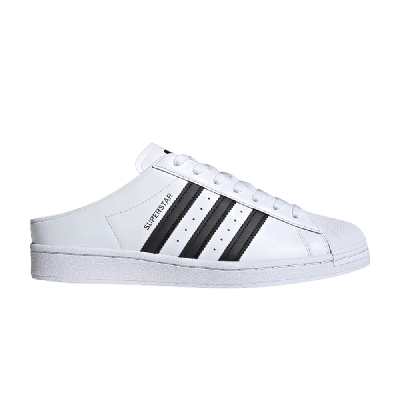 Pre-owned Adidas Originals Superstar Slip-on Backless Mule 'cloud White'