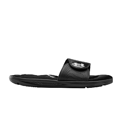 Pre-owned Under Armour Wmns Ignite 9 Slide 'black'